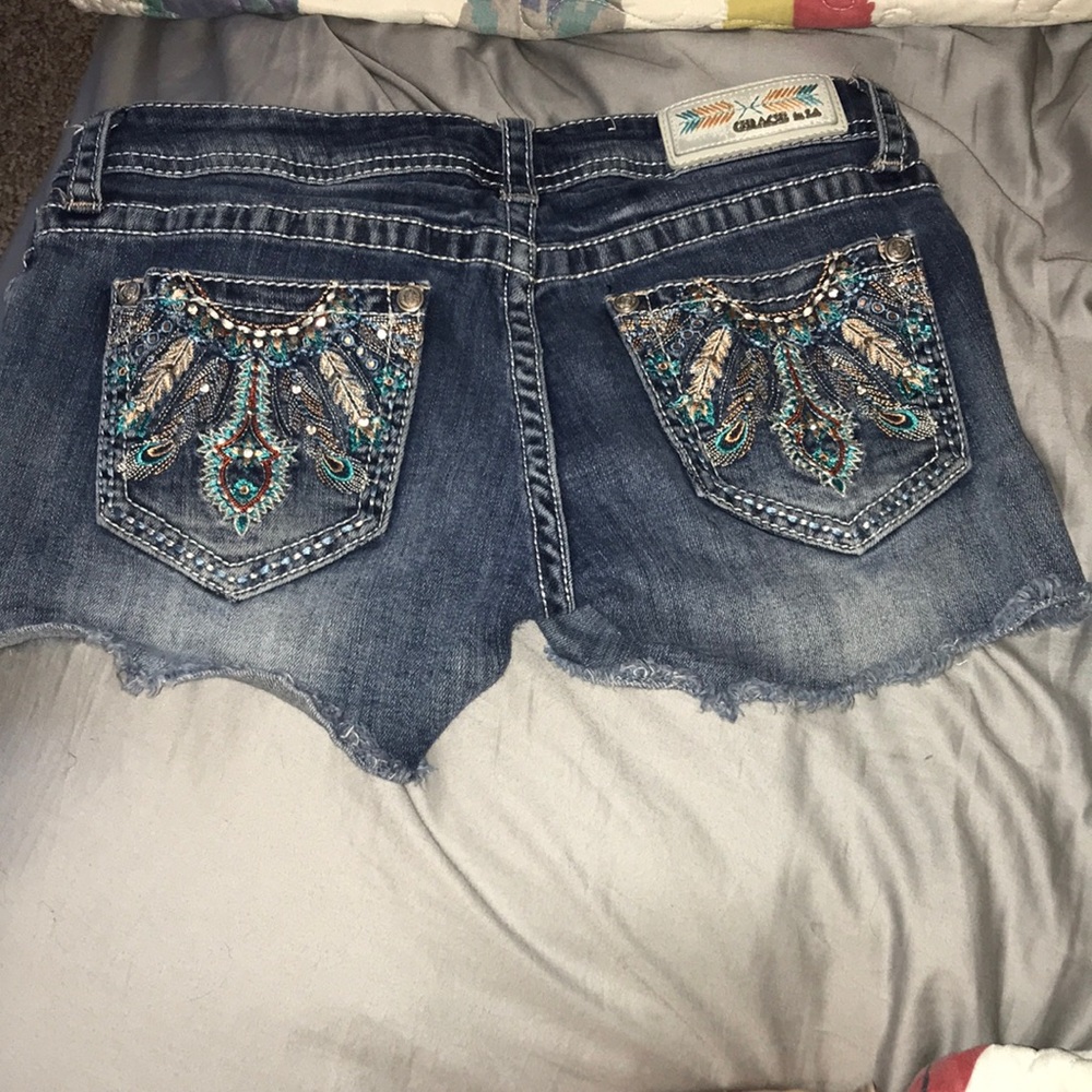 jean shorts